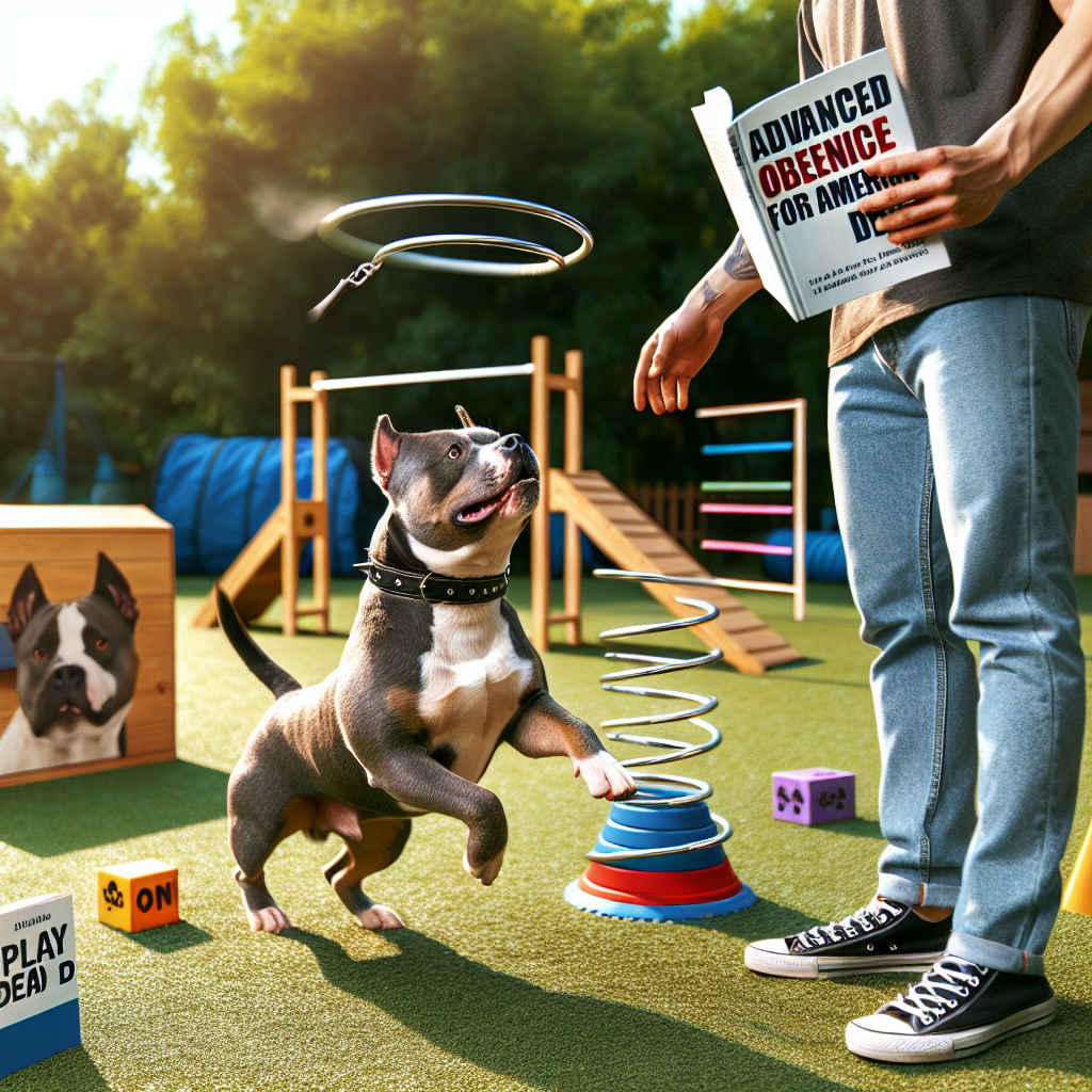 Advanced Training and Tricks for American Bully Dogs