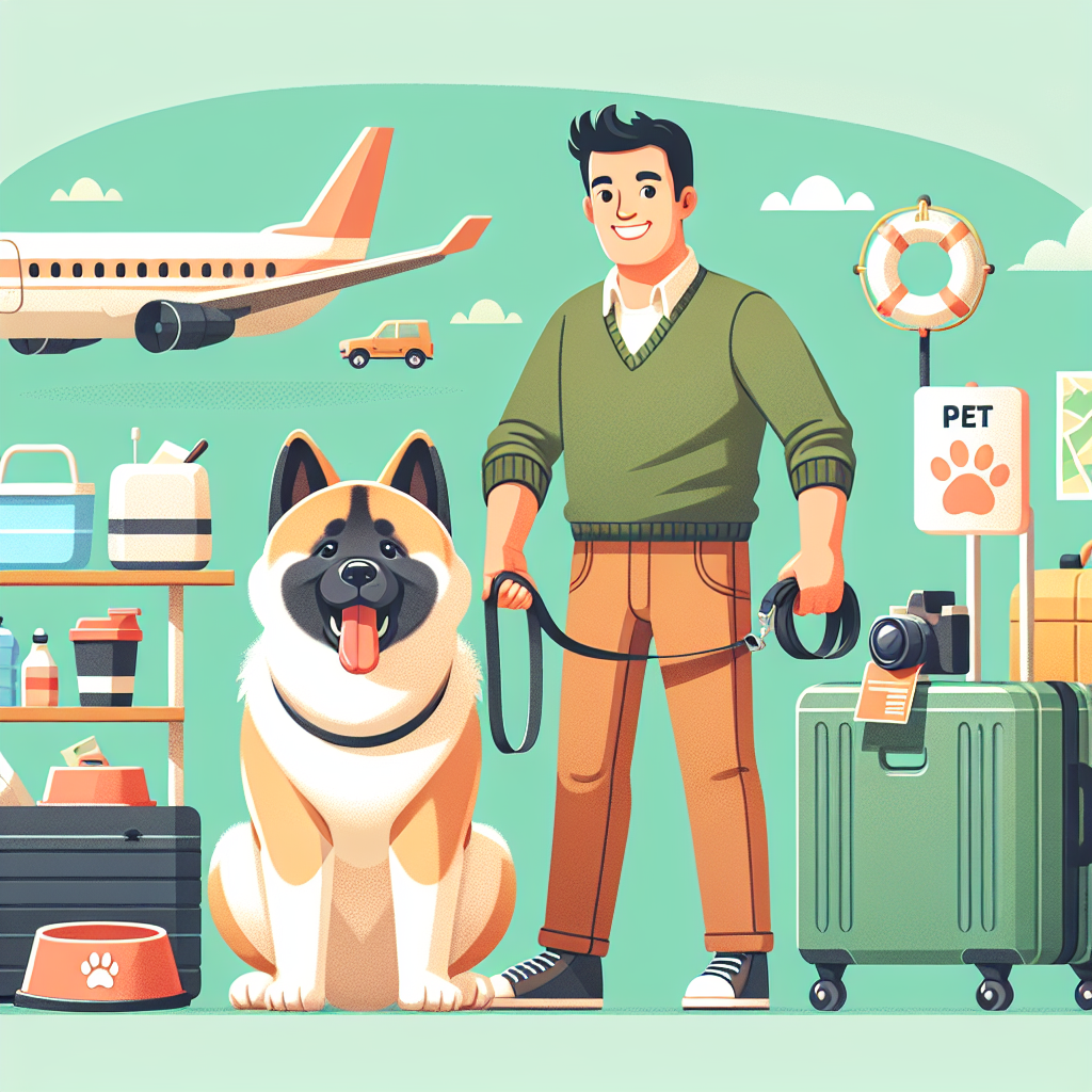 Traveling with Your Akita Dog: Tips and Essentials