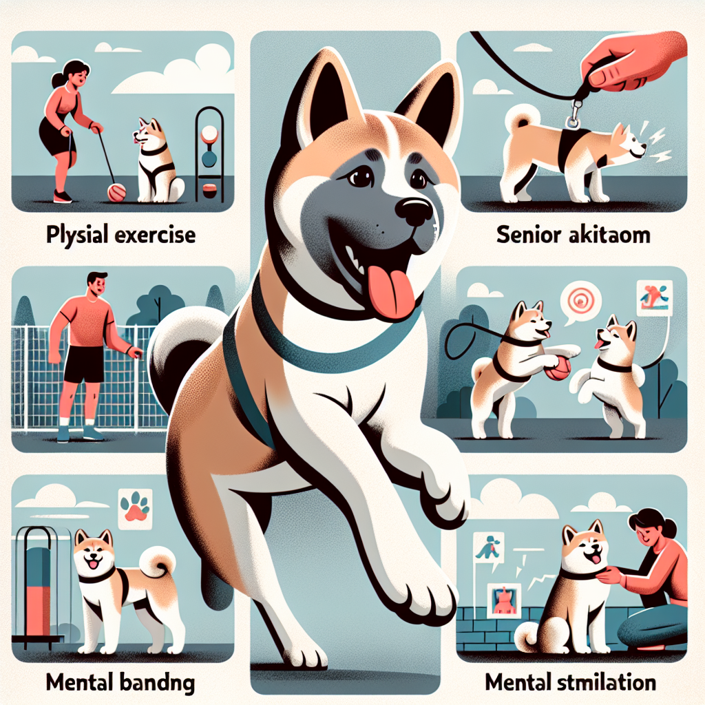 Exercise and Mental Stimulation: Keeping Your Akita Dog Active